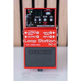 Store Demo Boss RC-3 Loop Station Guitar Effects Pedal used
