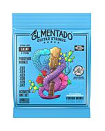 El Mentado EM-6-PB-1047 Phosphor Bronze Extra Light Acoustic Guitar Strings