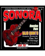 Sonora Bajo Quinto Set - Phosphor Bronze - Loop End