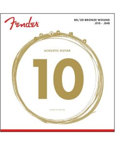 Fender 70XL 80/20 Bronze Extra Light Acoustic Guitar Strings