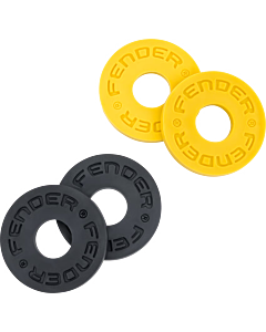 Fender x Third Man Hardware Black & Yellow Strap Blocks - 4 Pack