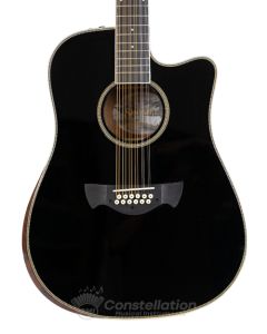 Tagima Sierreña 12 String Acoustic Guitar - Black
