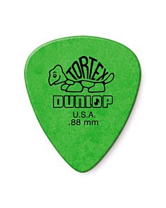 Jim Dunlop 418P88 Tortex Standard .88mm Picks - Green - 12-Pack