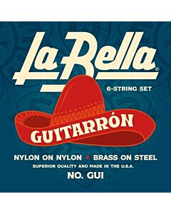La Bella GUI Guitarrón 6-String Set