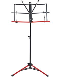 Audio 2000's Sheet Music Stand w/Carrying Bag - Red