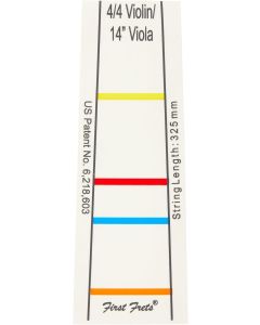 Don't Fret Violin Fingerboard marker - Choose Size