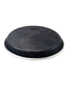 Remo Symmetry Skyndeep D2 Conga Drumhead - Black Calfskin Graphic