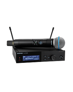 Shure SLXD24+/B58 Wireless System with Beta58A Handheld Transmitter - G57