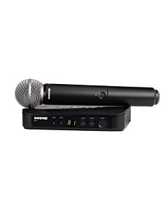 Shure BLX24/SM58 Handheld Vocal Microphone Wireless System - H9 Band