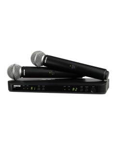 Shure BLX288/SM58 Dual Vocal Wireless System with Two SM58 Handheld Microphones