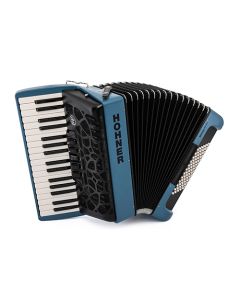 Hohner Bravo myColor III 72 Chromatic Piano Key Accordion - Water