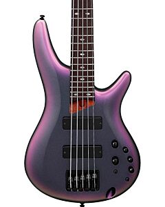 Ibanez SR505EBAB - 5 String Electric Bass Guitar - Black Aurora Burst