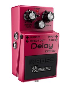 Boss DM-2W Waza Craft Delay Effects Pedal