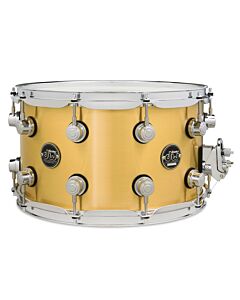 DW DRPM0814SSBP Performance Series Snare Drum - 8 x 14-inch - Polished Brass