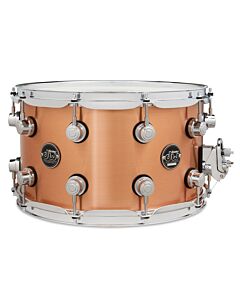 DW DRPM0814SSCP Performance Series Snare Drum - 8 x 14-inch - Brushed Copper