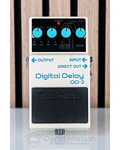 Boss DD-3 Digital Delay Guitar Effects Pedal - Store Demo