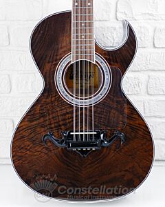 E.Pasaye Bajo Quinto M1 Cafe Maple Single Cutaway with SKB Hard Case and Pick-up