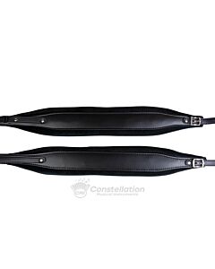 Alacran 10mm Premium Accordion Strap w/Harness - Black