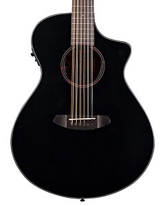 Breedlove Discovery S Concert CE 12 String Acoustic Electric Guitar - Satin Black
