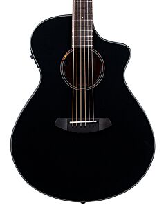 Breedlove Discovery S Concert CE Acoustic Electric Guitar - Satin Black