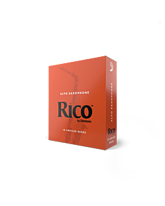 D'Addario Rico Alto Saxophone Reeds - 10-Pack - Choose Strength