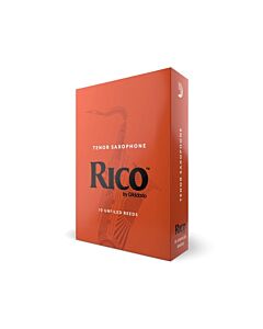 D'Addario Rico Tenor Saxophone Reeds - 10-Pack - Choose Strength