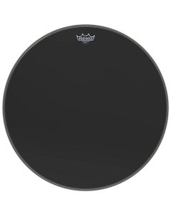 Remo ES-1022-00 Ambassador Ebony Bass Drumhead - 22 inch