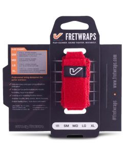 Gruv Gear FretWraps - Red - 1 Pack - Choose Size
