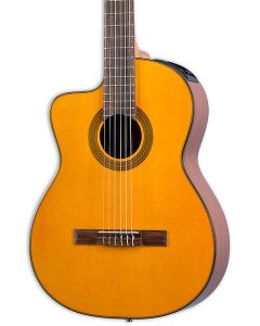 Takamine GC1CE NAT LH Natural Gloss - Nylon 6 String Acoustic Electric Left-Handed Guitar