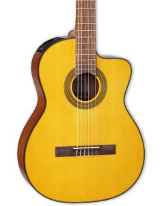 Takamine GC1CE NAT Natural Gloss - Nylon 6 String Acoustic Electric Guitar