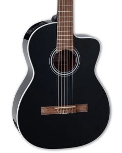 Takamine GC2CE BLK Black Gloss - Nylon 6 String Acoustic Electric Guitar