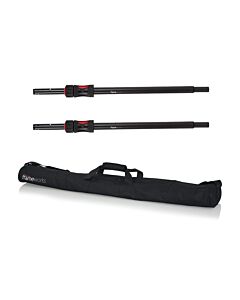 Gator Frameworks ID Series Speaker Sub Pole with Lift Assistance - 2 Pack w/Carry Bag