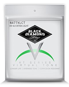 Black Diamond 400CT Extra Light Electric Guitar Strings