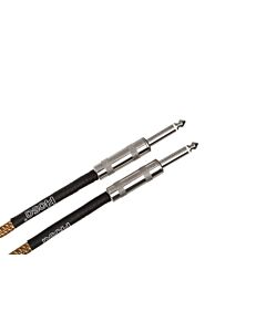 Hosa Tweed Guitar Instrument Cable - Straight to Straight - 18 foot