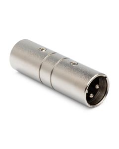 Hosa GXX-144 XLR3M to Same Gender Changer Adapter