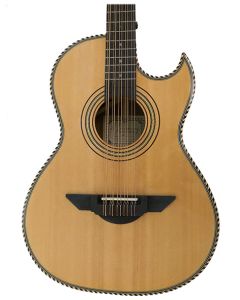 H. Jimenez LBQ1 Bajo Quinto - Single Cutaway - Natural Gloss Finish