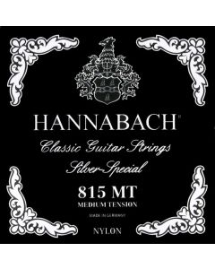 Hannabach 815 Silver Special Medium Tension Classical Guitar Strings