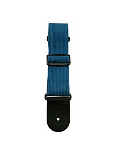 Omg Music Henry Heller Cotton Guitar Strap - Blue