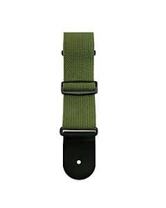 Omg Music Henry Heller Cotton Guitar Strap - Green