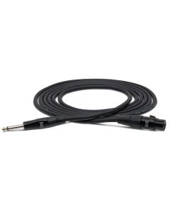 Hosa HMIC-000HZ REAN XLR3F to TS Pro Microphone Cable - 5 ft. to 25 ft.