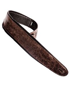 Omg Music Henry Heller Padded Capri Leather Strap - Brown