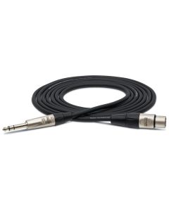 Hosa HXS REAN XLR3F to 1/4" TRS Pro Balanced Interconnect Cable - 1.5ft. to 30ft.