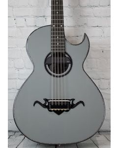 Sevillano C1 Bajo Quinto Single Cutaway with SKB Hard Case and EMG Pickup - Gray Gloss