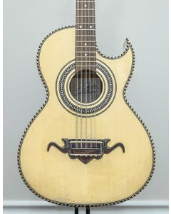 Sevillano Classic C1 Bajo Quinto Single Cutaway with SKB Hard Case and EMG Pickup - Natural