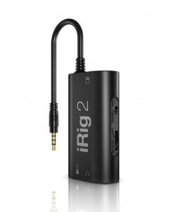 IK Multimedia iRig 2 Analog Guitar Interface for iOS and Mac