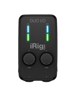IK Multimedia iRig Pro Duo I/O Mobile 2-Channel Audio MIDI Interface