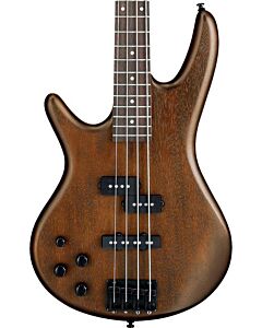 Ibanez Gio GSR200BLWNF - 4 String Electric Bass Guitar - Left Handed - Walnut Flat