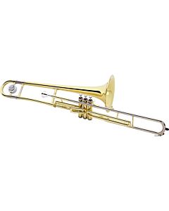 Jupiter JTB720VQ Valve C Trombone - Yellow Brass Bell - Clear Laquer