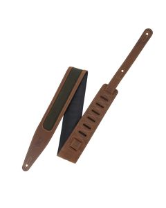 Levy's 2.5 inch Voyager Pro Series Guitar Strap - Brown Green