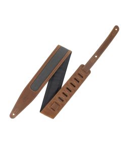 Levy's 2.5 inch Voyager Pro Series Guitar Strap - Brown Gray